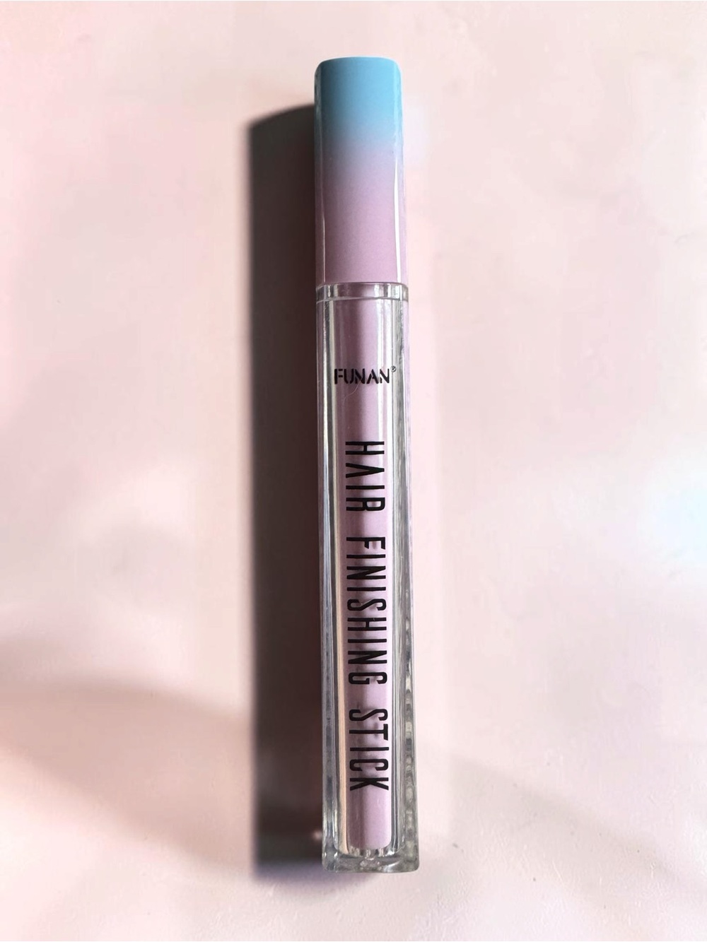 Pastel Pink Hair Finishing Stick - Smooth Flyaway Control